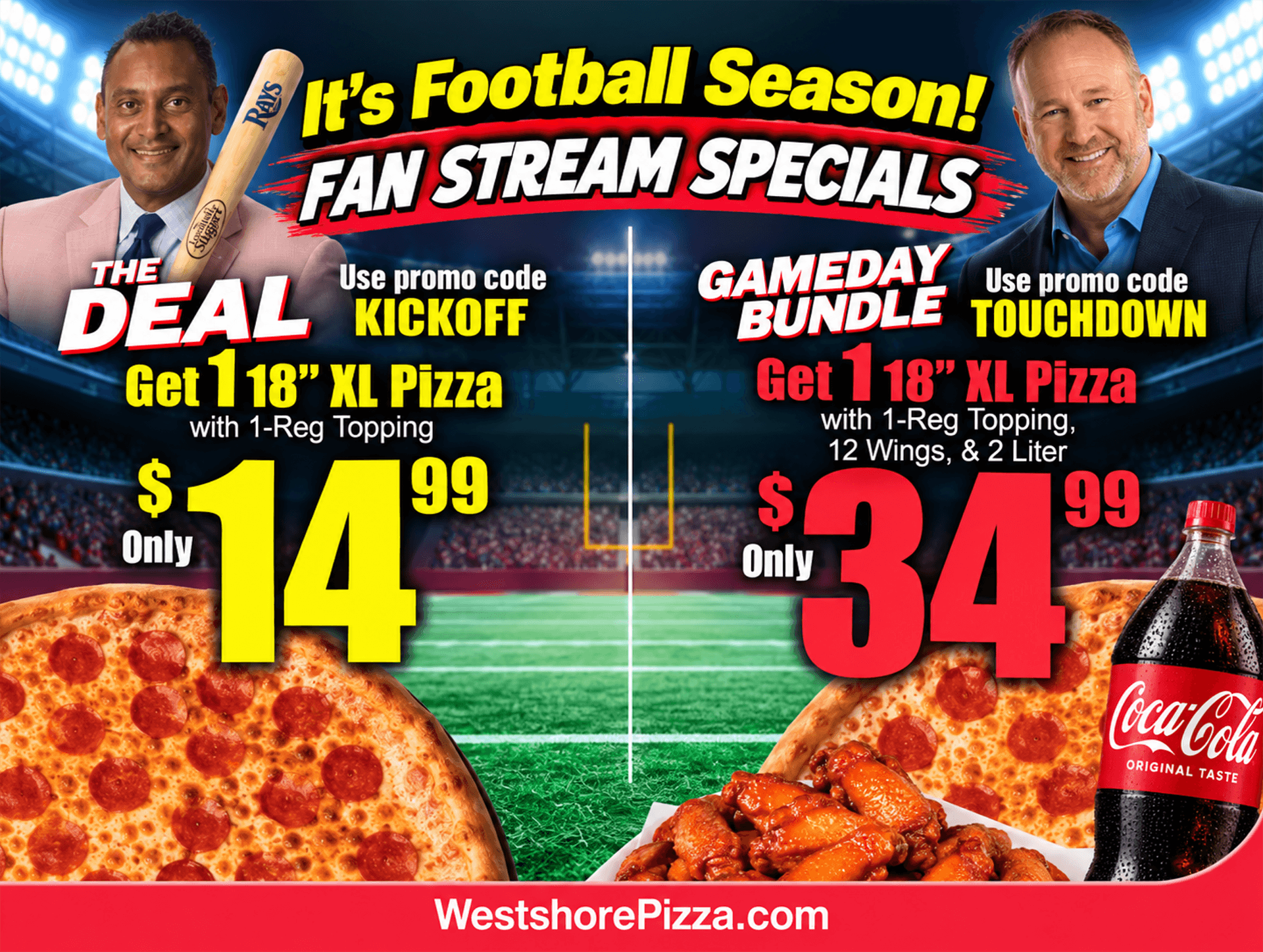 It's Football Season! Fan Stream Specials
